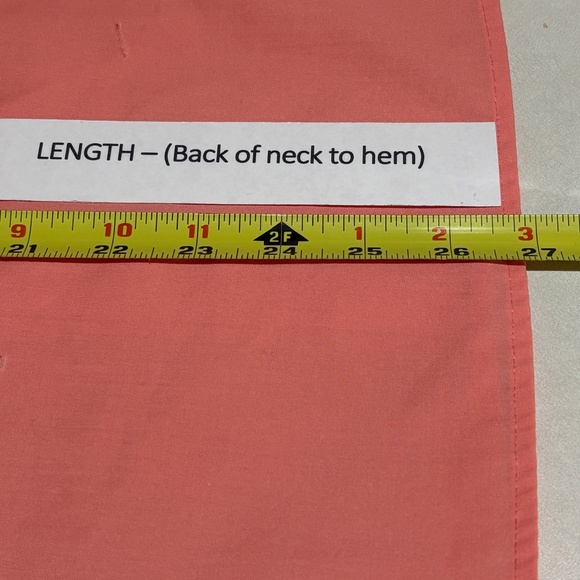 Foxcroft Womens No Iron Button Down Long Sleeve Shirt Sz 18 Office Business FLAW - Picture 10 of 13